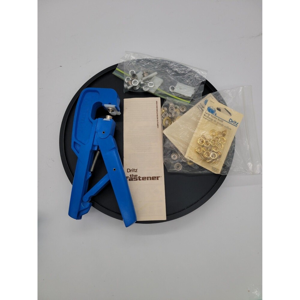 The Fastener Snap Setter Hand Press Tool – Blue + Supplies